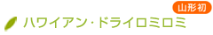 ハワイアン・ドライロミロミ　山形発